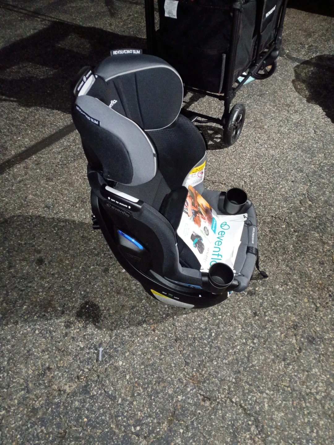 Evenflo Revolve360 Slim All-in-One Convertible Car Seat