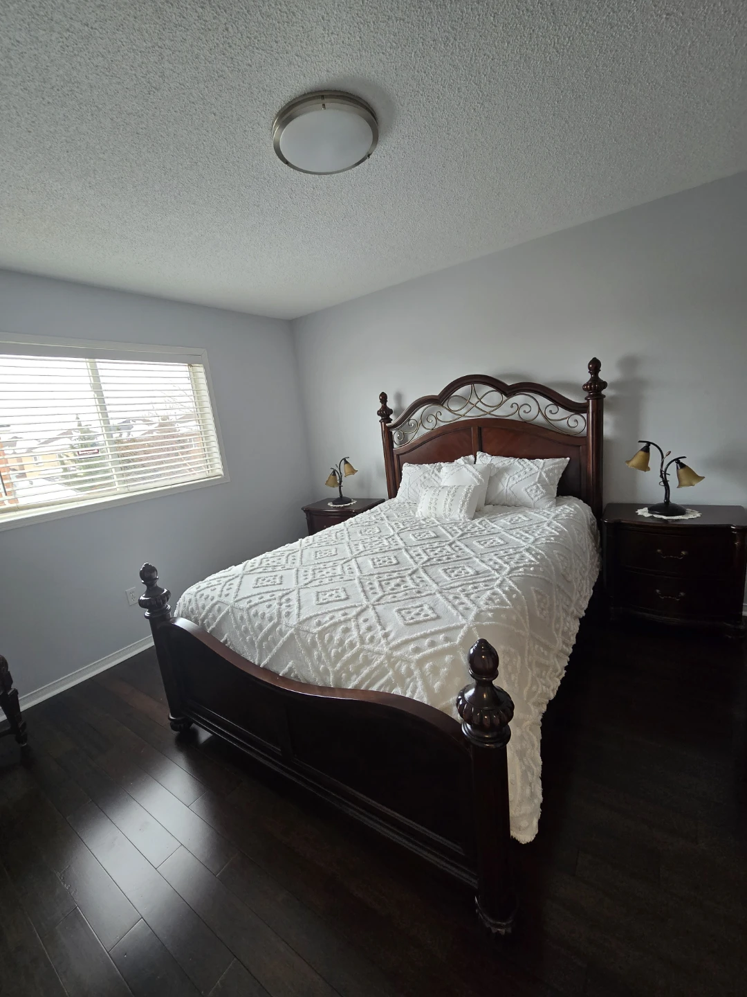 Dark Wood Bedroom Set - Dresser and Nightstands - photo 4