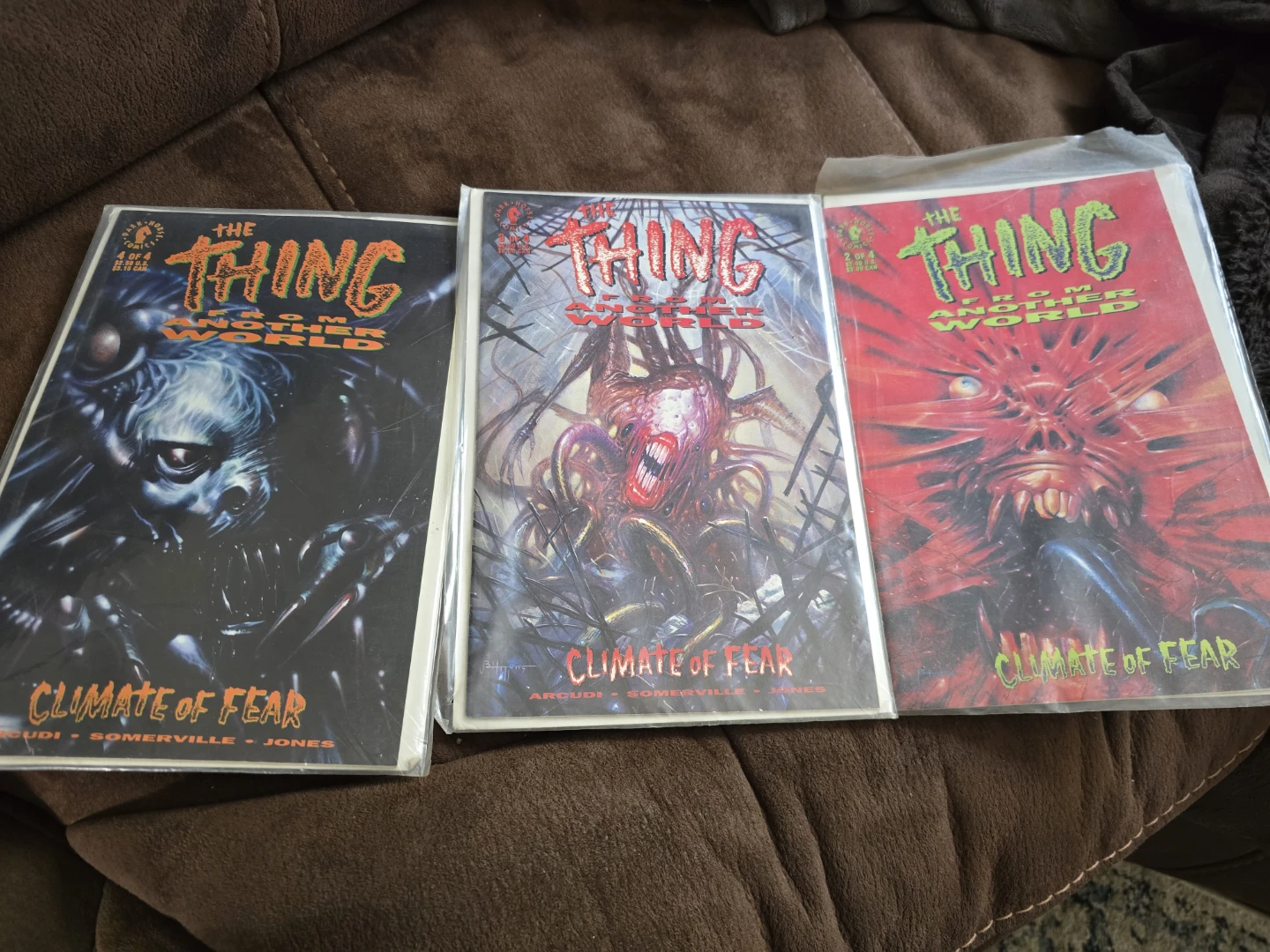 The Thing: Climate of Fear Comic Set