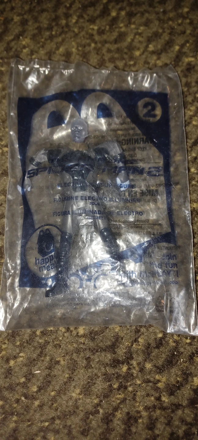 the amazing spider-man 2 McDonalds Happy Meal Toy