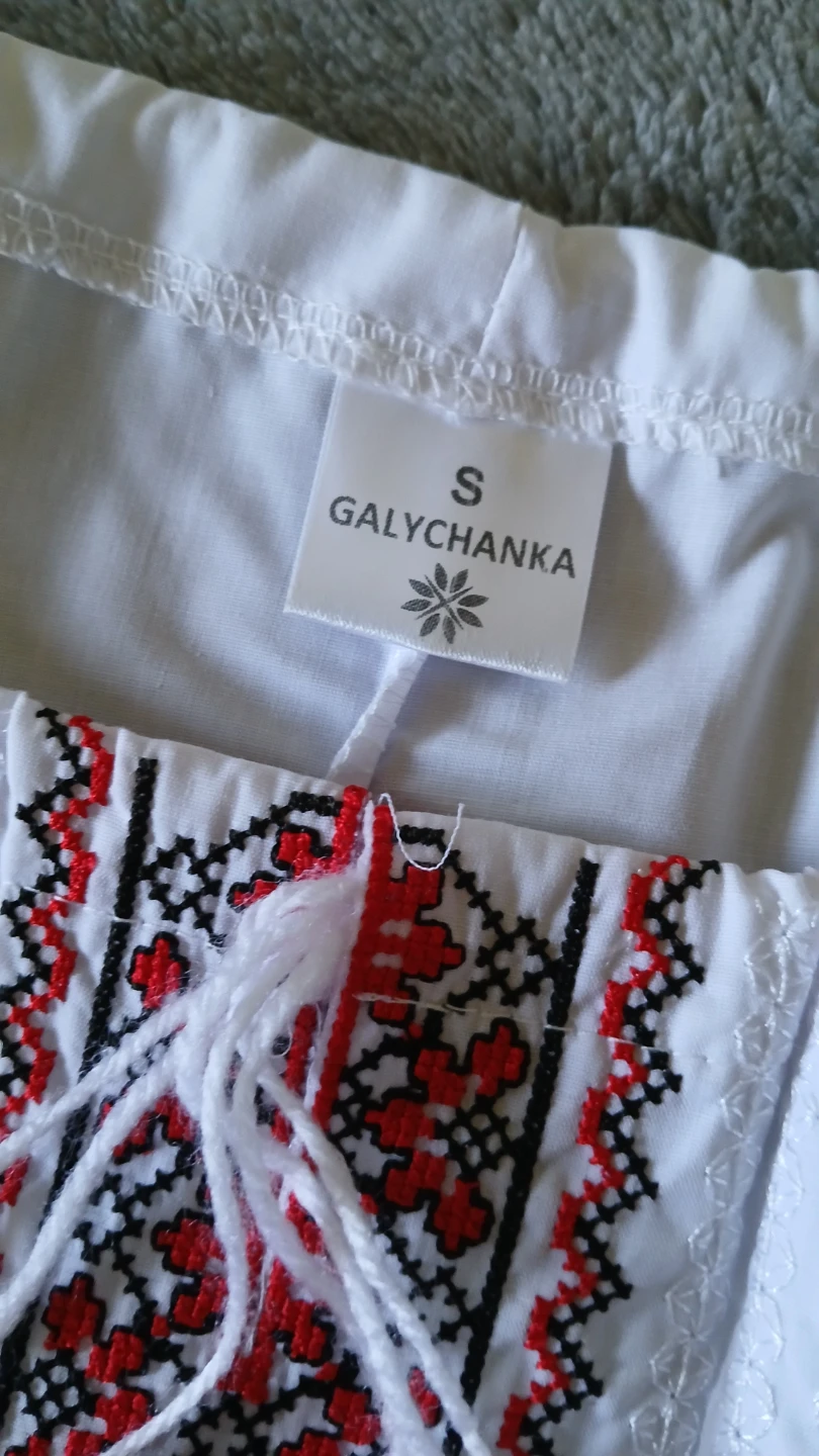 GalyChanka Embroidered Blouse - Size S - photo 3