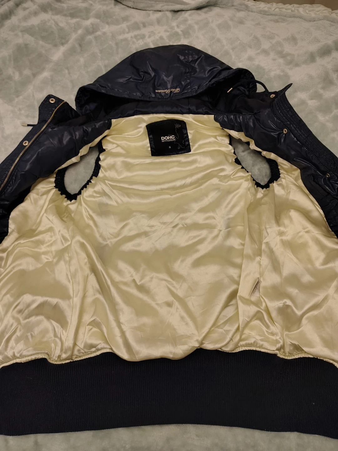 DOHC Revolution Navy Puffer Vest Size S - photo 2