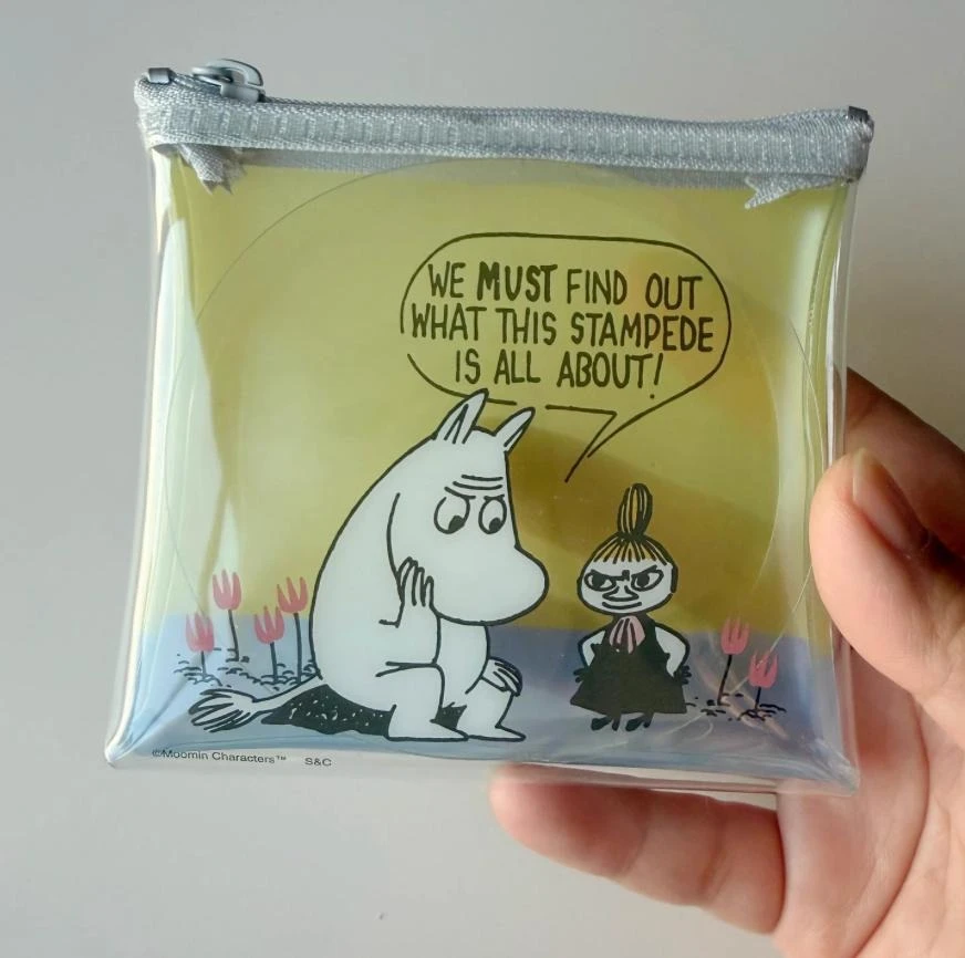 New Moomin Characters Clear Zipper Pouch - photo 2