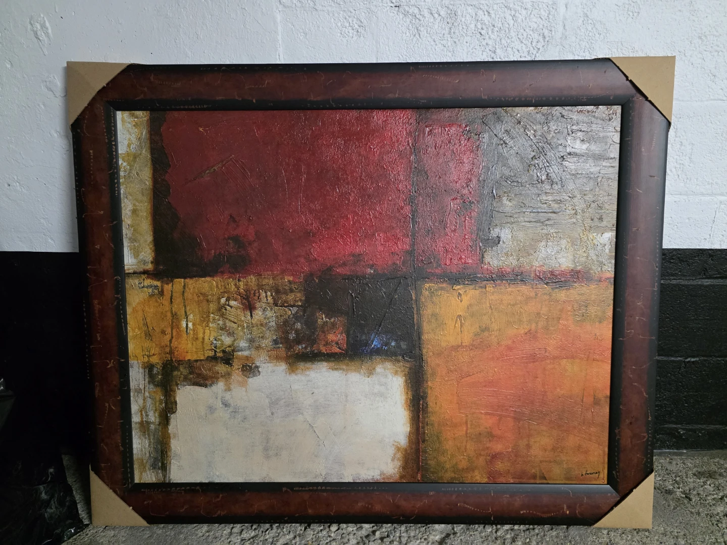Abstract Framed Wall Art