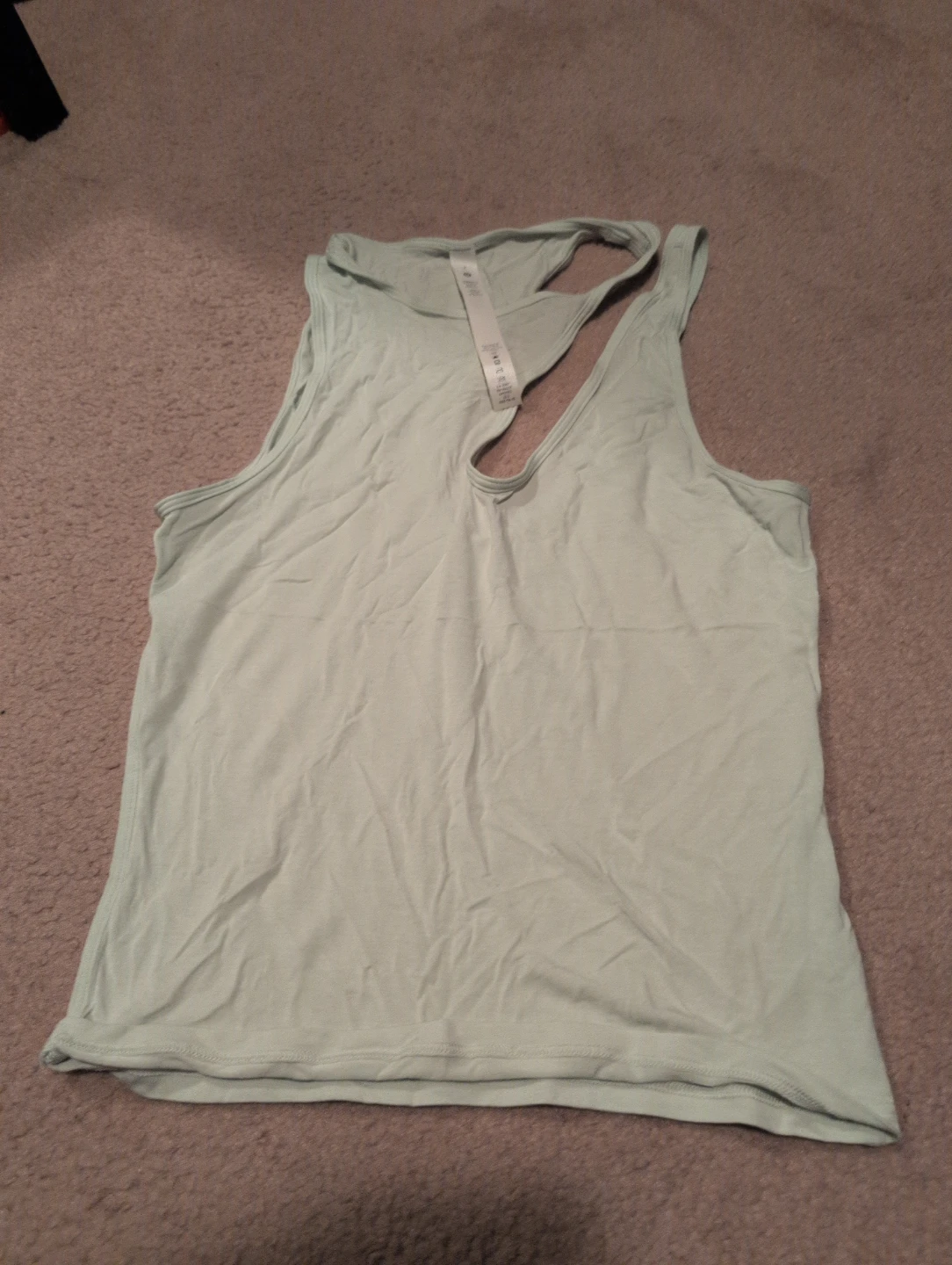 Lululemon Light Yellow Tank Top