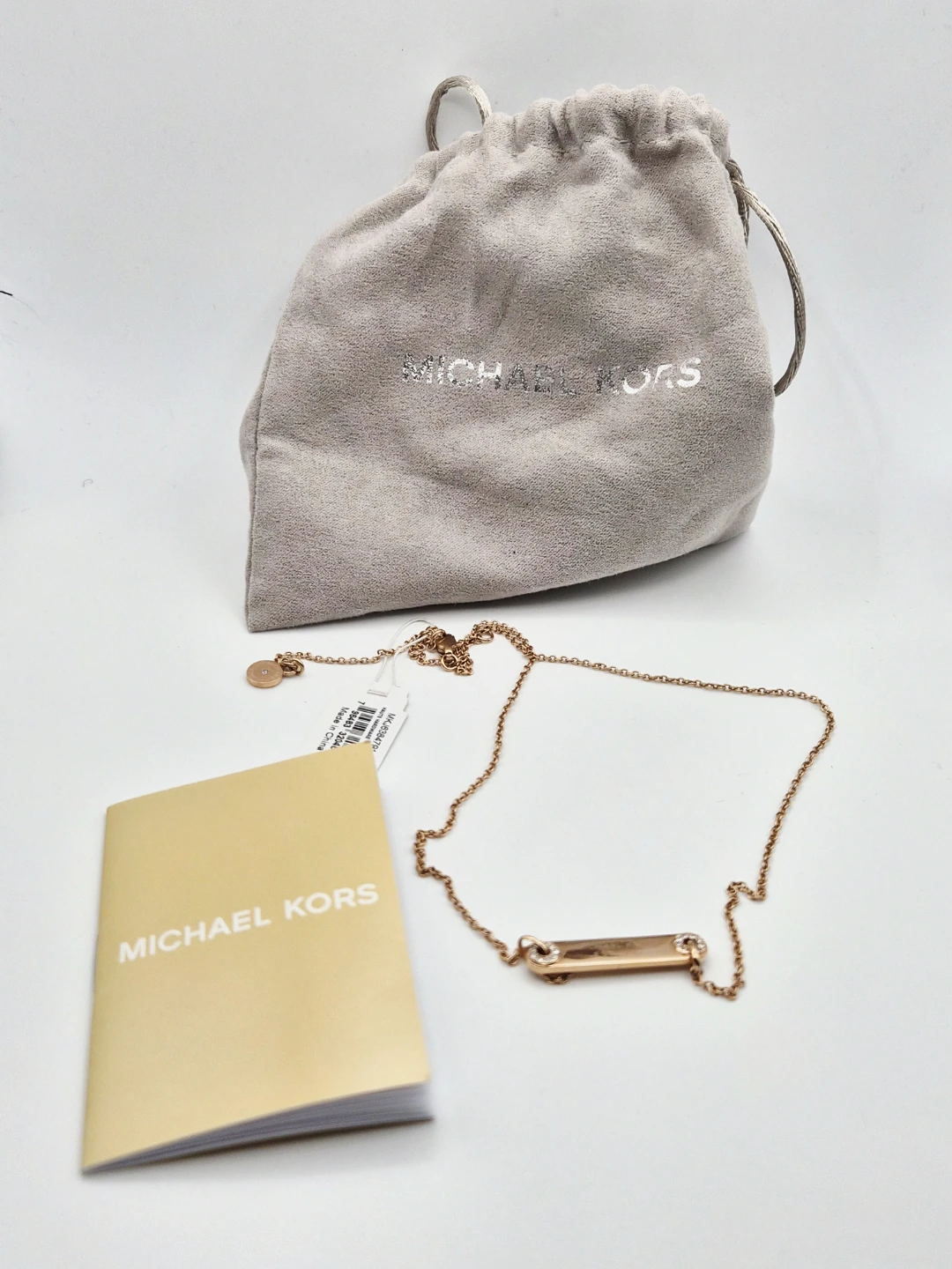 Michael Kors Rose Gold Tone Necklace