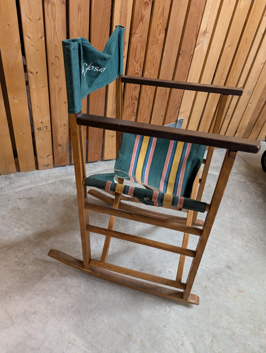 Antique folding director's chair 🧡 - photo 2