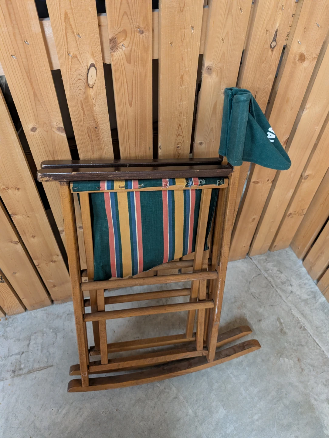 Antique folding director's chair 🧡 - photo 3