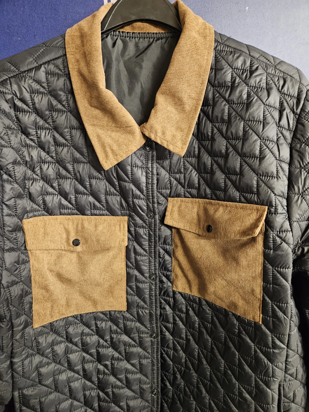 Quilted Button-Up Jacket Size XXL - photo 2