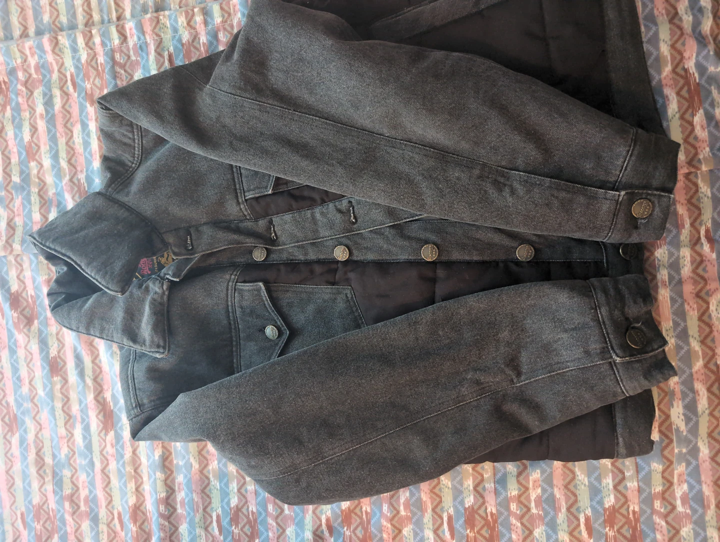 The Roadster Life Co. Men's Puffer Denim Jacket Size L - photo 3