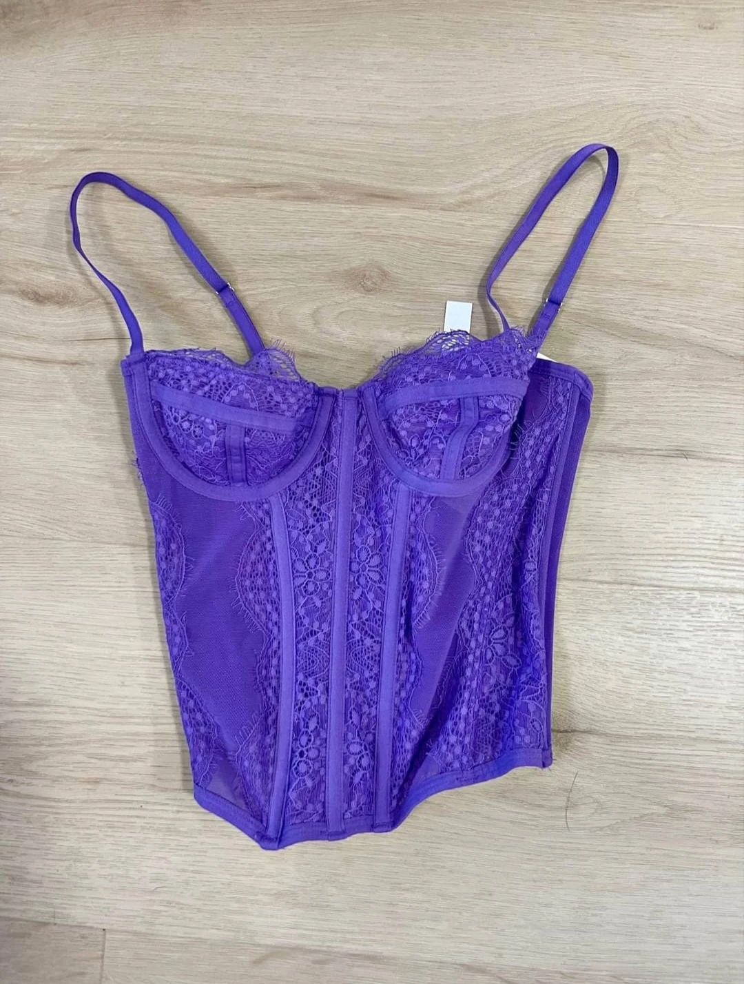 URBAN OUTFITTERS Corset Top - Size S - Lt Purple - photo 3
