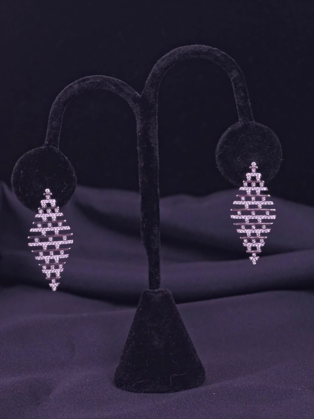 Rhinestone Dangle Earrings