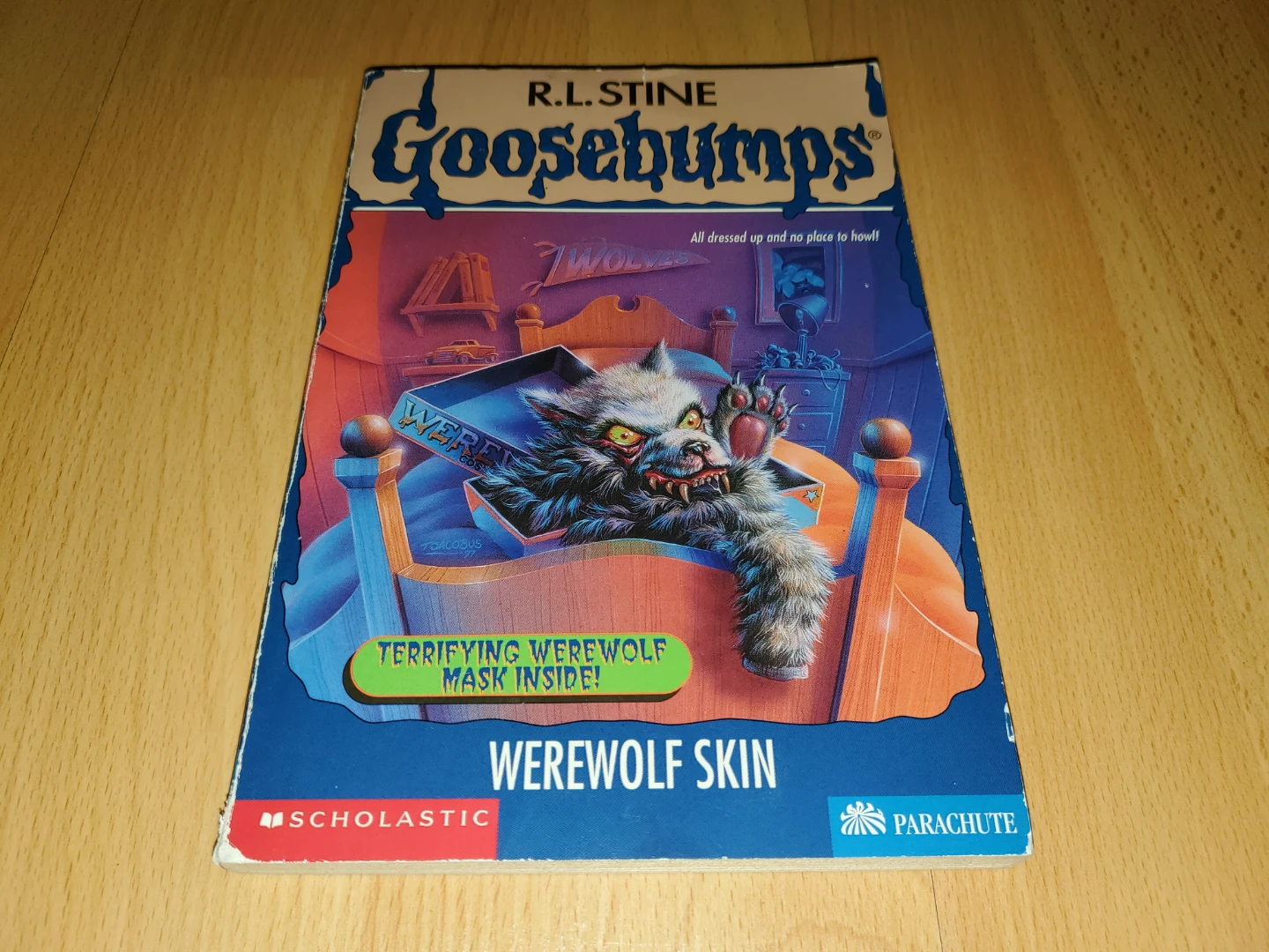 Goosebumps Werewolf Skin #60 (No Mask or Insert)
