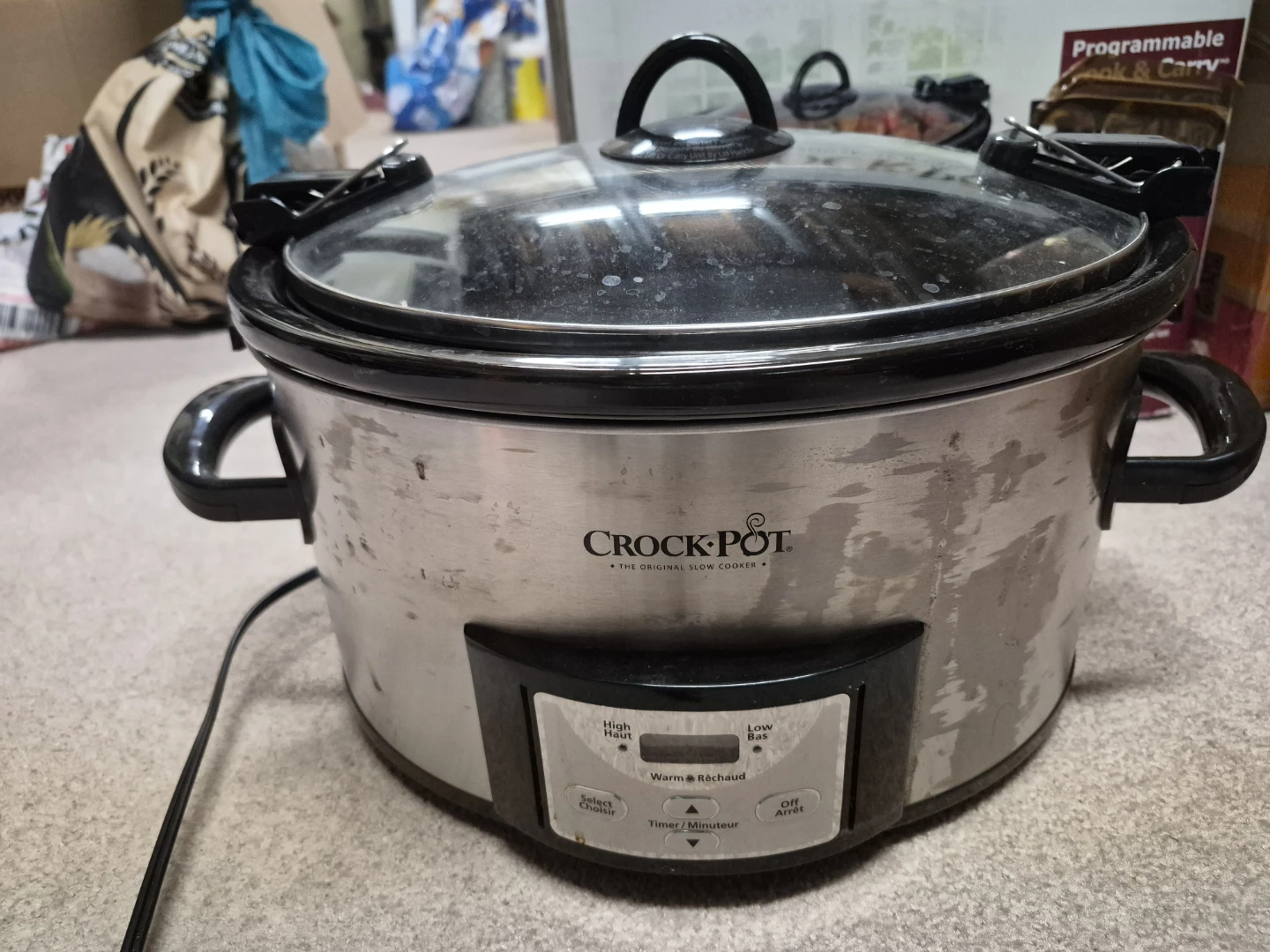 Crock-Pot Programmable Cook & Carry Slow Cooker - photo 2