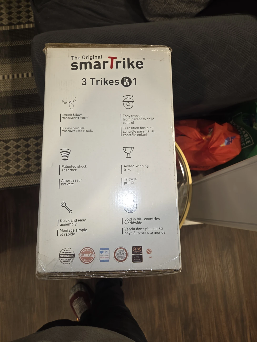 Smarti-Trike Breeze S Unicorn Tricycle 15-36M - photo 3