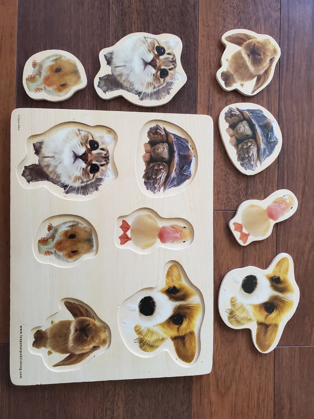 Wooden Animal Puzzle Board - photo 2