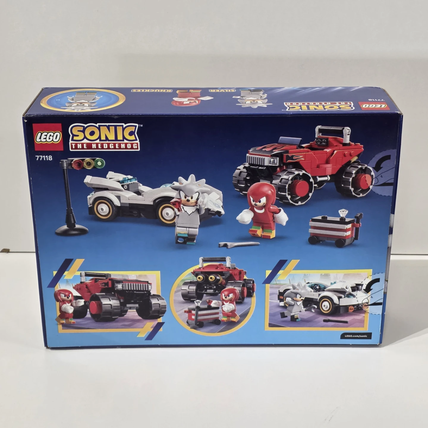 LEGO Sonic the Hedgehog s Car vs. Knuckles'  Truck 77118 - photo 2