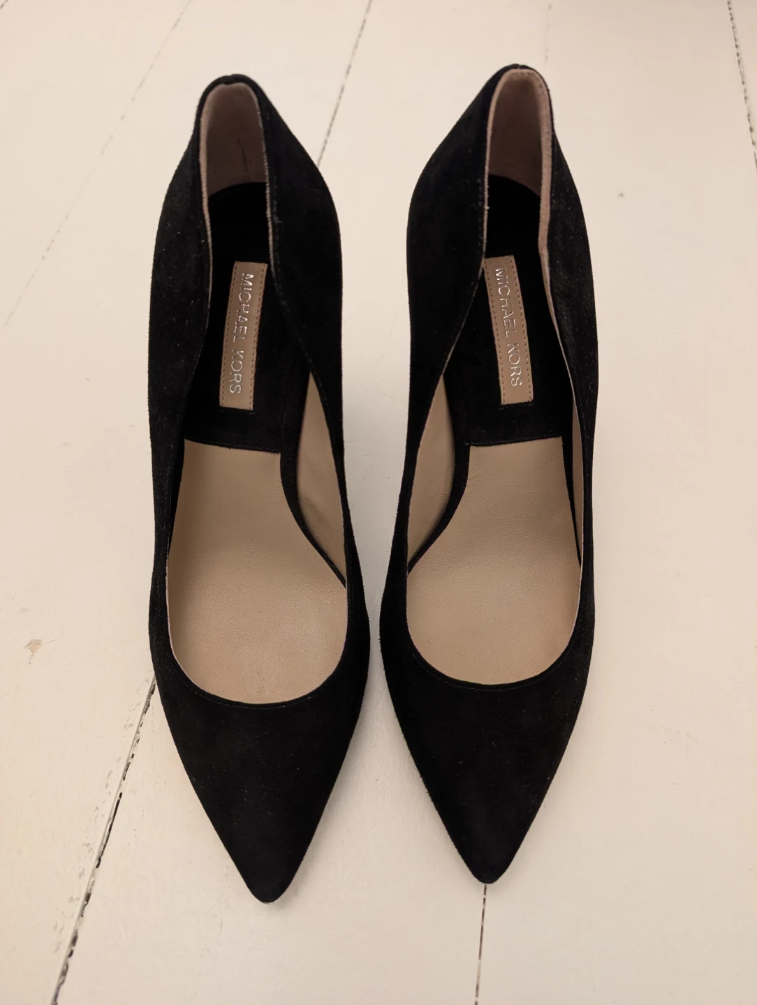 Michael Kors Black Suede Pumps - Size 36