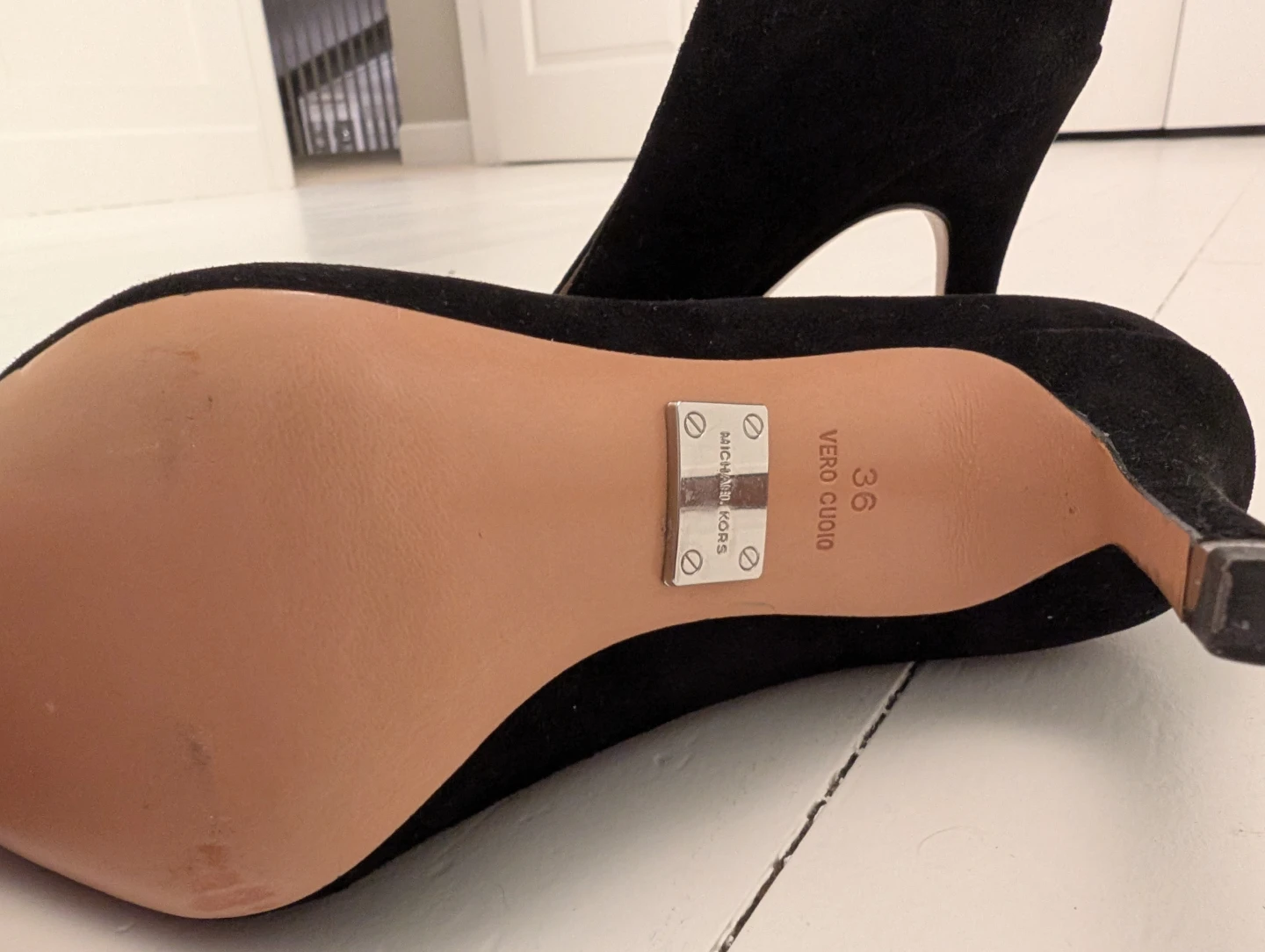 Michael Kors Black Suede Pumps - Size 36 - photo 3