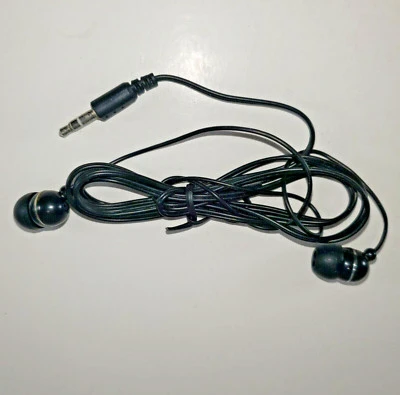 Brand new sealed Black Wired Earbuds