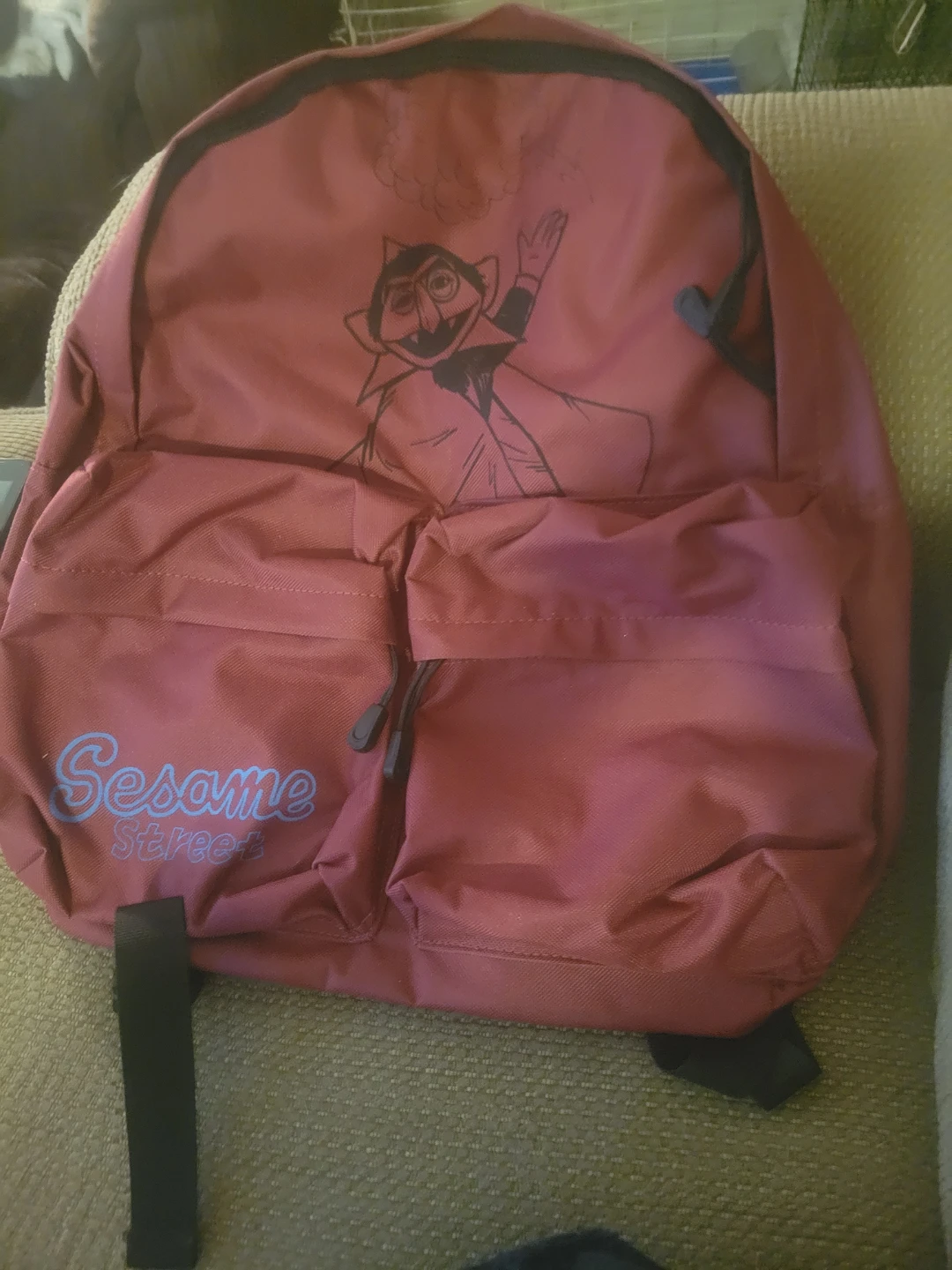Sesame Street Count Von Count Backpack