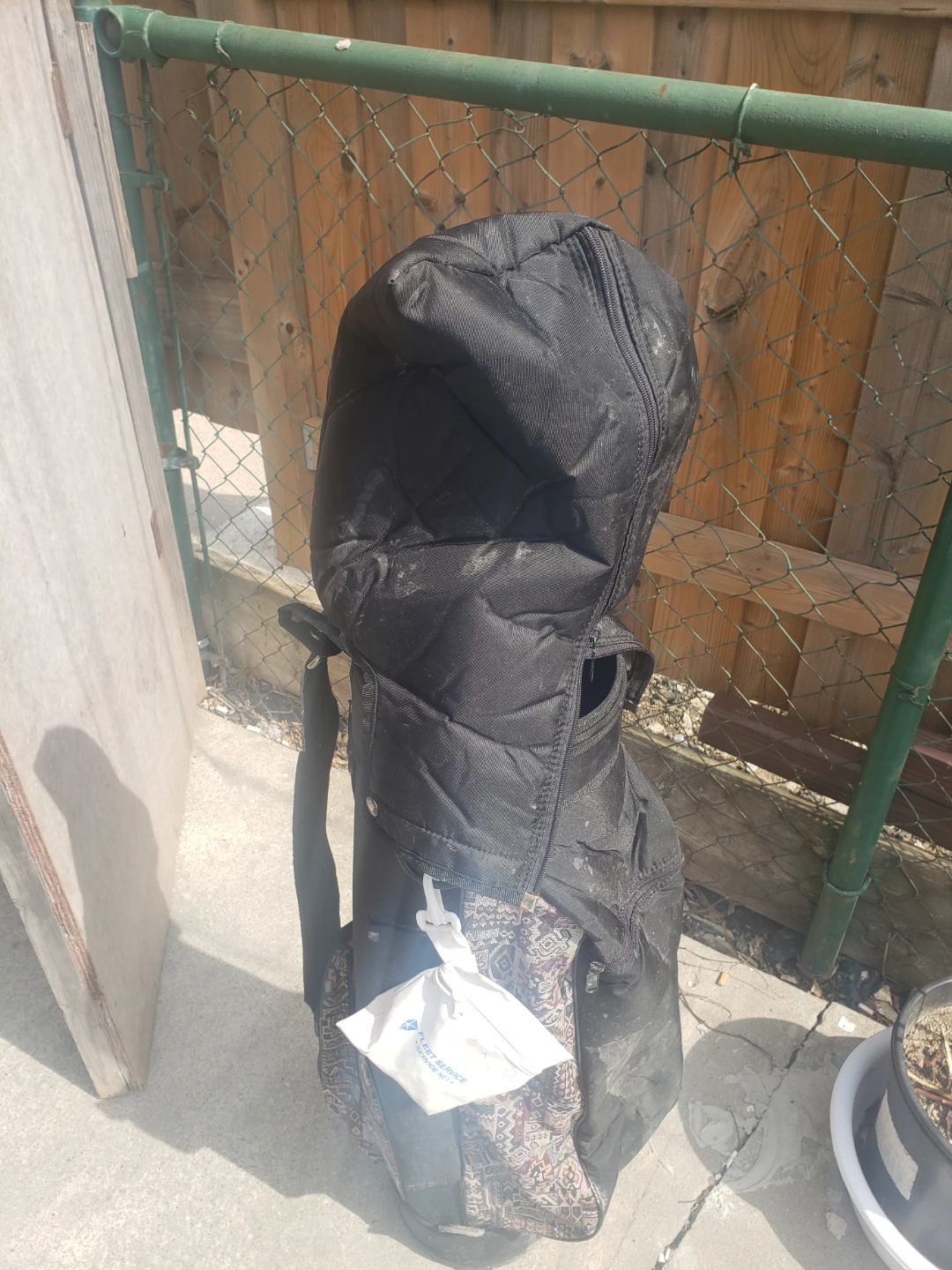 Black Golf Bag