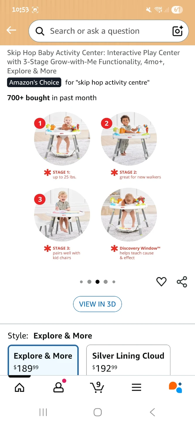Skip Hop Baby Activity Center - photo 3