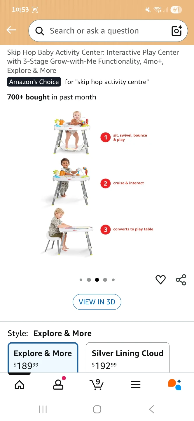 Skip Hop Baby Activity Center - photo 4