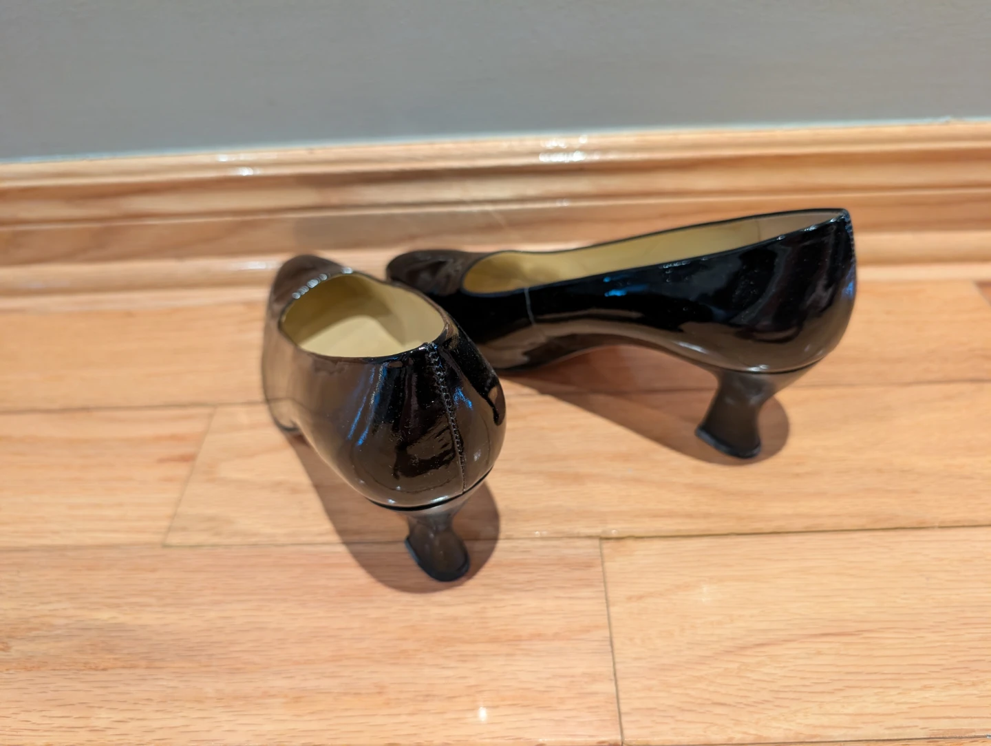 Nine West Black Patent Leather Heels - Size 7M - photo 2