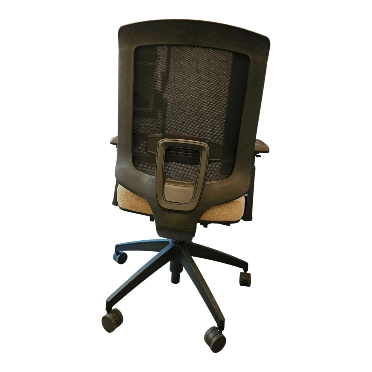 Office Chair - Black Mesh Back, Tan Seat - photo 2