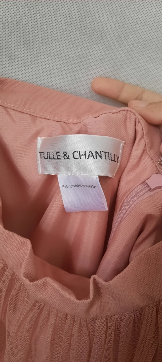 Tulle & Chantilly Pink Tulle Skirt - photo 2