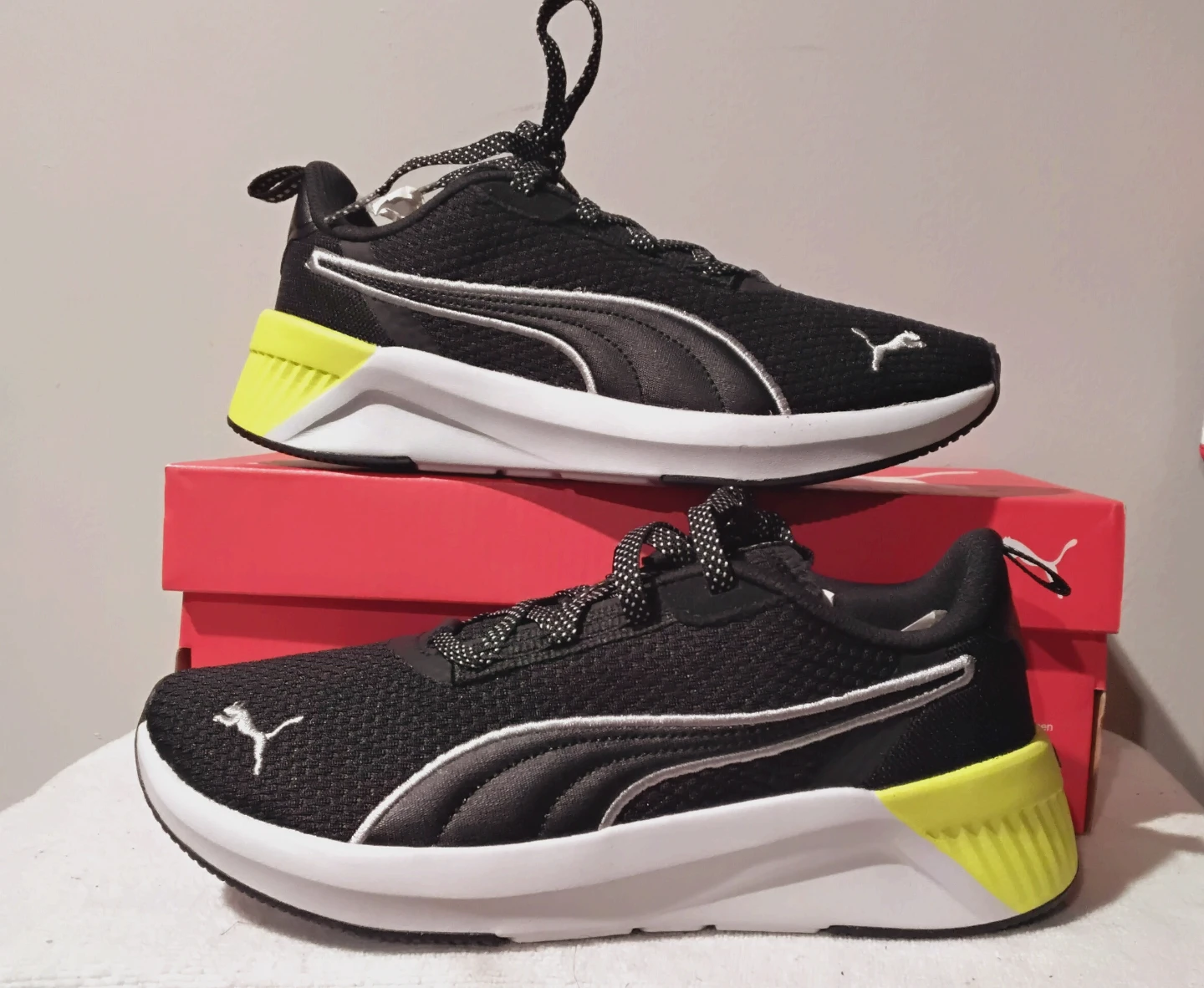 Puma Softride Running Shoes - Black/Yellow - photo 2