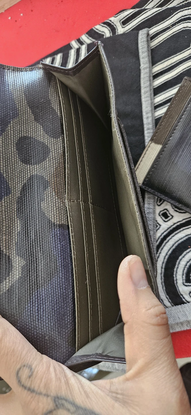 Lacoste Camouflage Wallet and Card Holder Set - photo 3