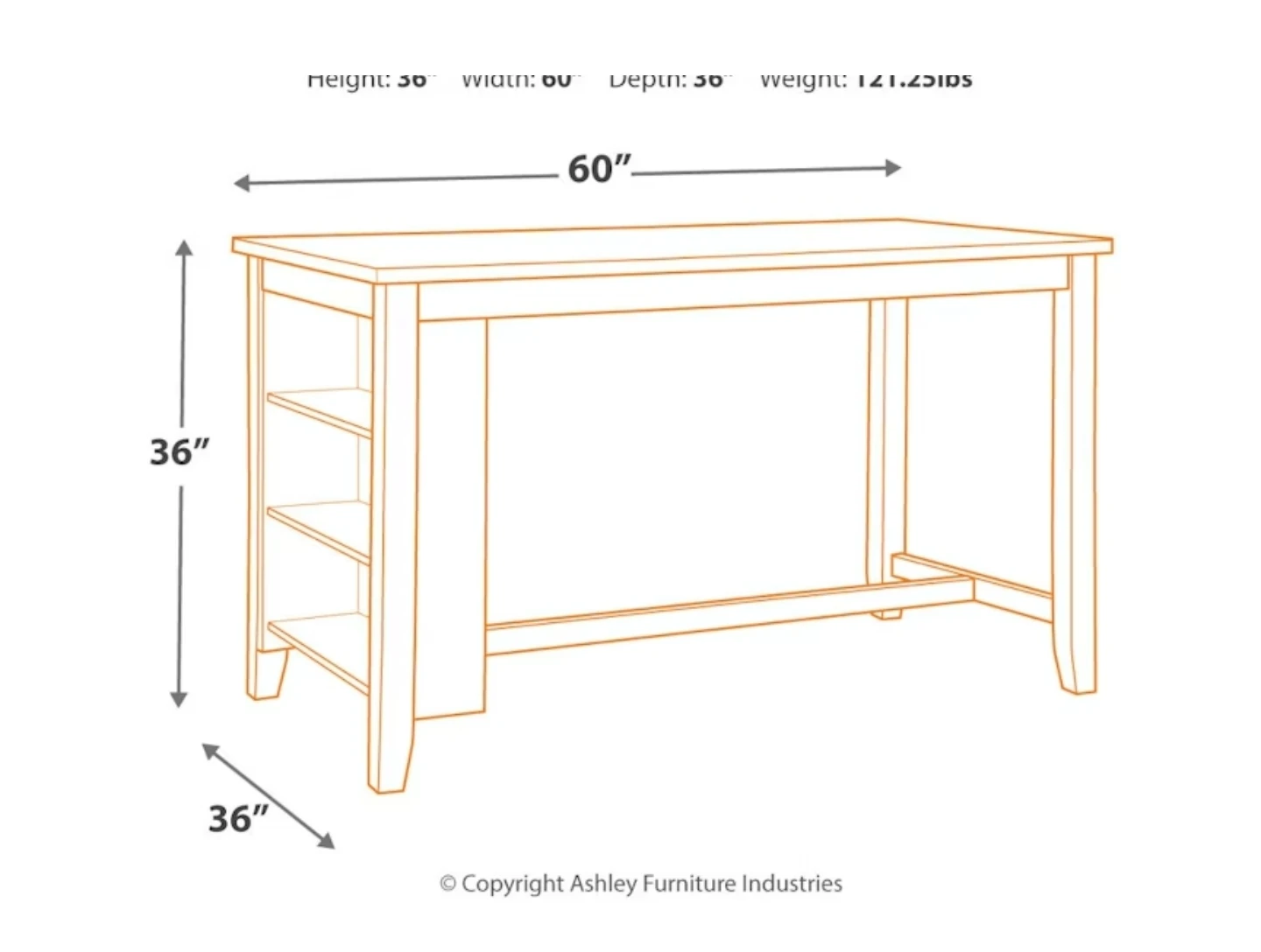 Ashley Caitbrook Counter Height Dining Set ONLY $350 !!! - photo 3