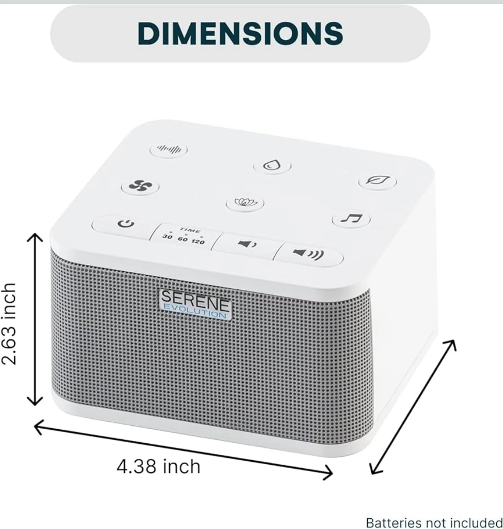 30 Sound White Noise Machine - Brown - photo 3