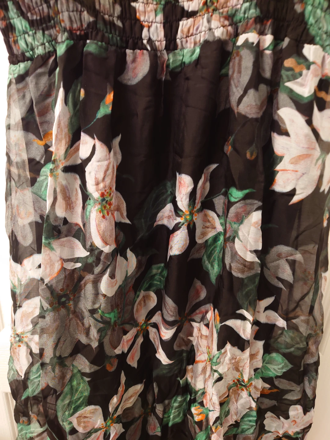Black Floral Maxi Dress - photo 2