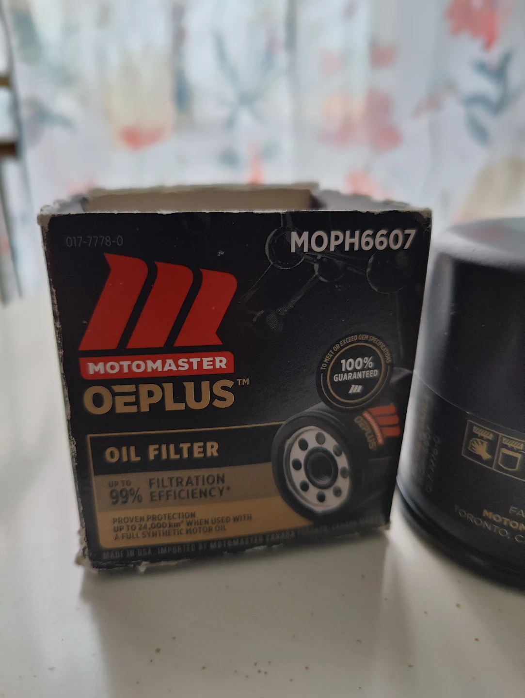 Motomaster OEplus Oil Filter MOPH6607