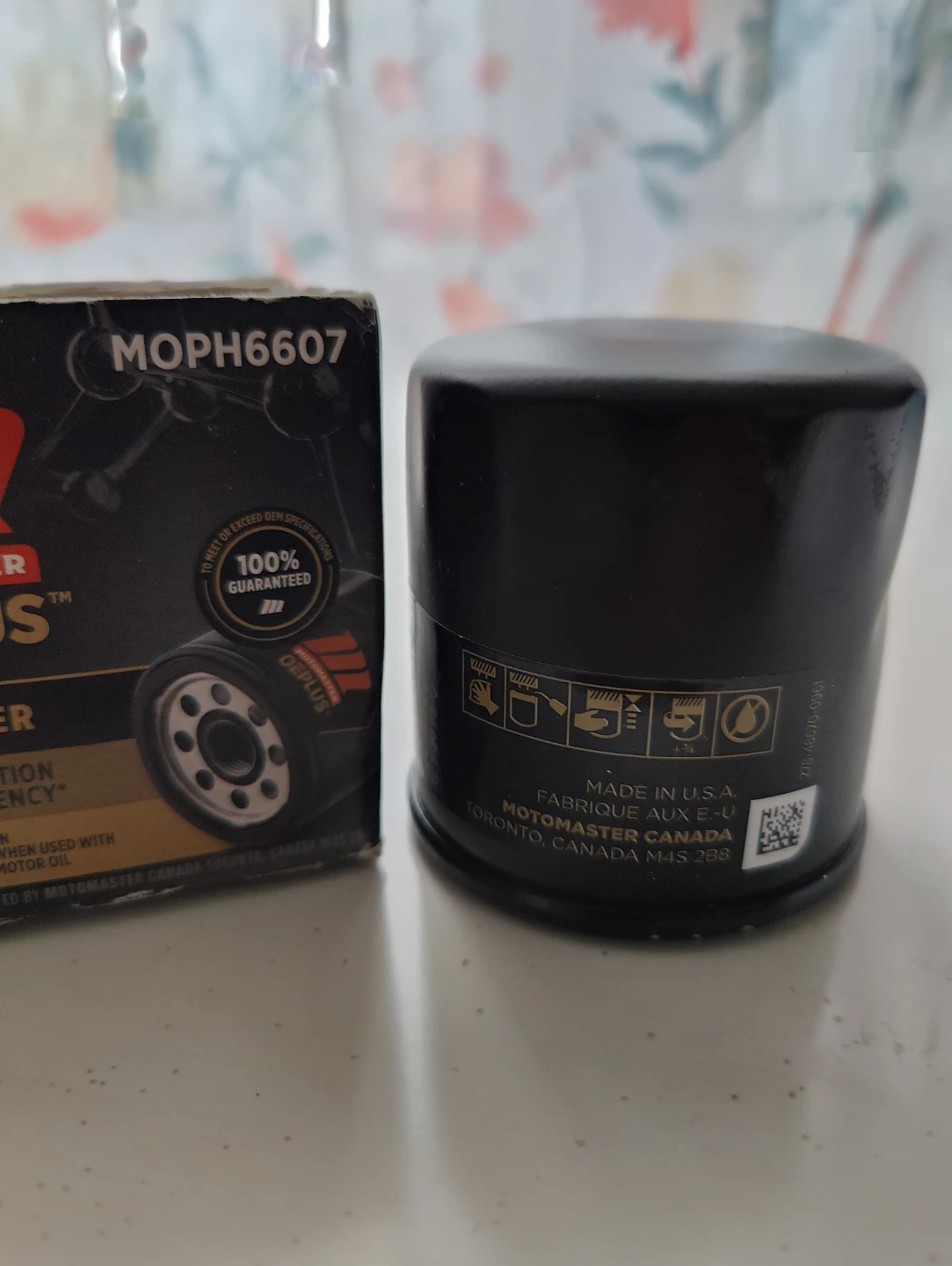 Motomaster OEplus Oil Filter MOPH6607 - photo 2