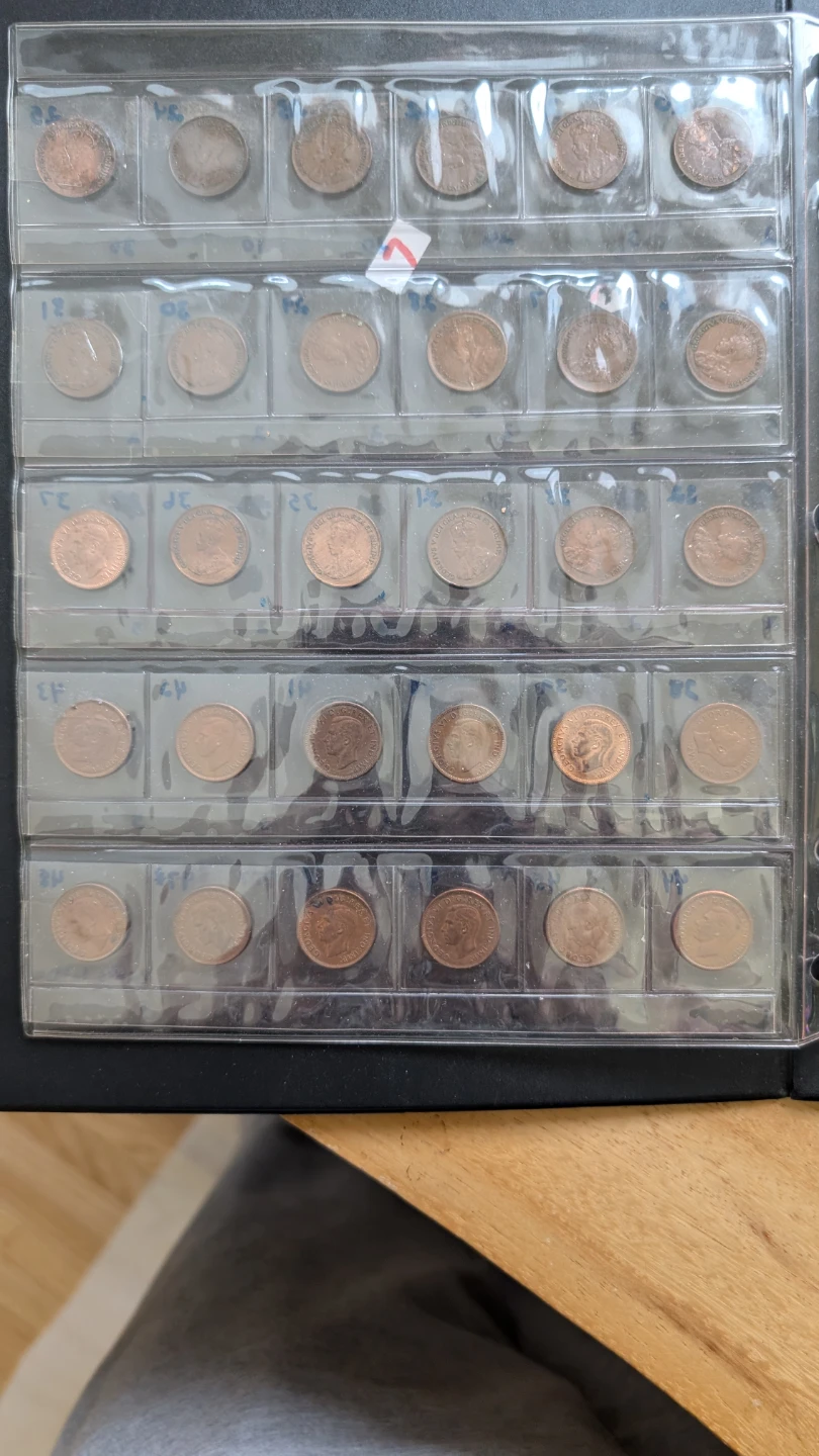 Binder of Collectible Canadian Pennies ranging from 1920-2012 - photo 2