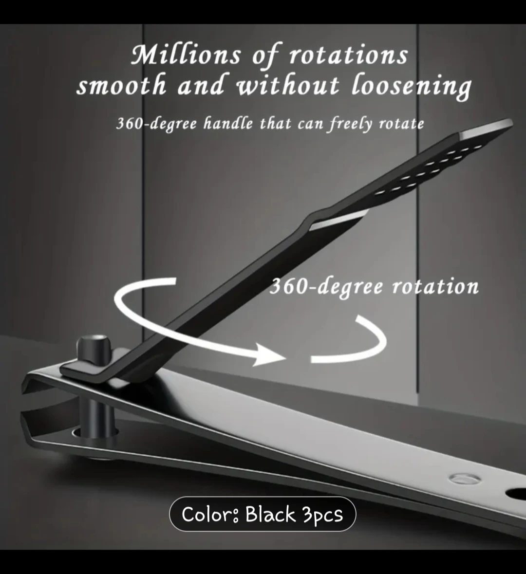 Black Nail Clippers Set✨️💅 - photo 3