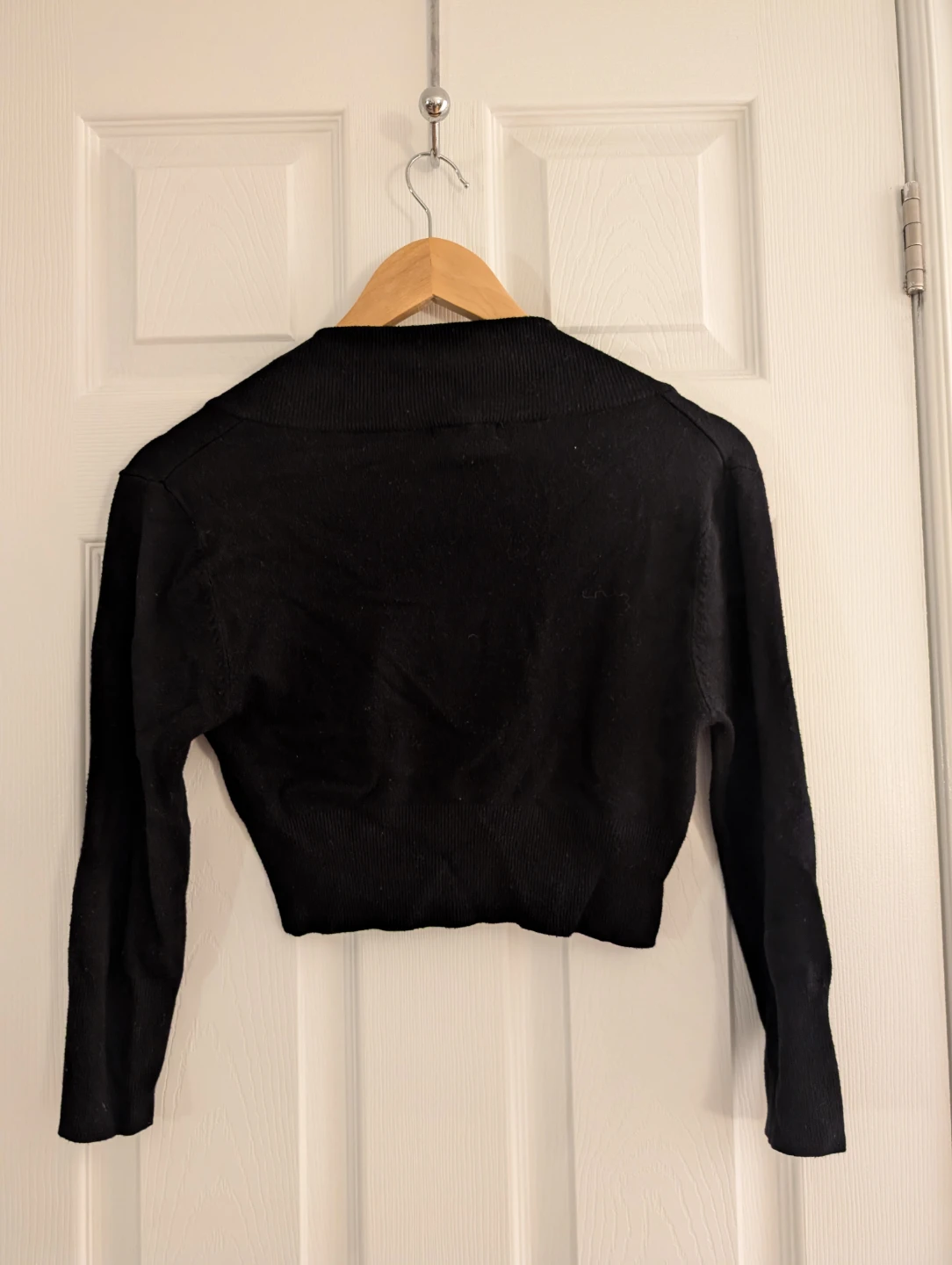 Le Château Black Cropped Cardigan - photo 3