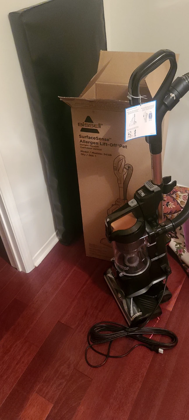 Bissell SurfaceSense Allergen Lift-Off Pet Vacuum Cleaner 3418B - photo 2