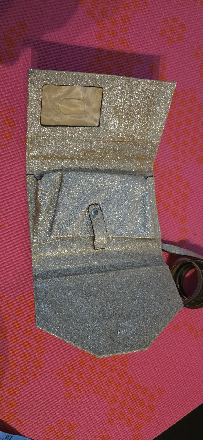 Guess Glitter Clutch/Wallet with Strap - photo 4