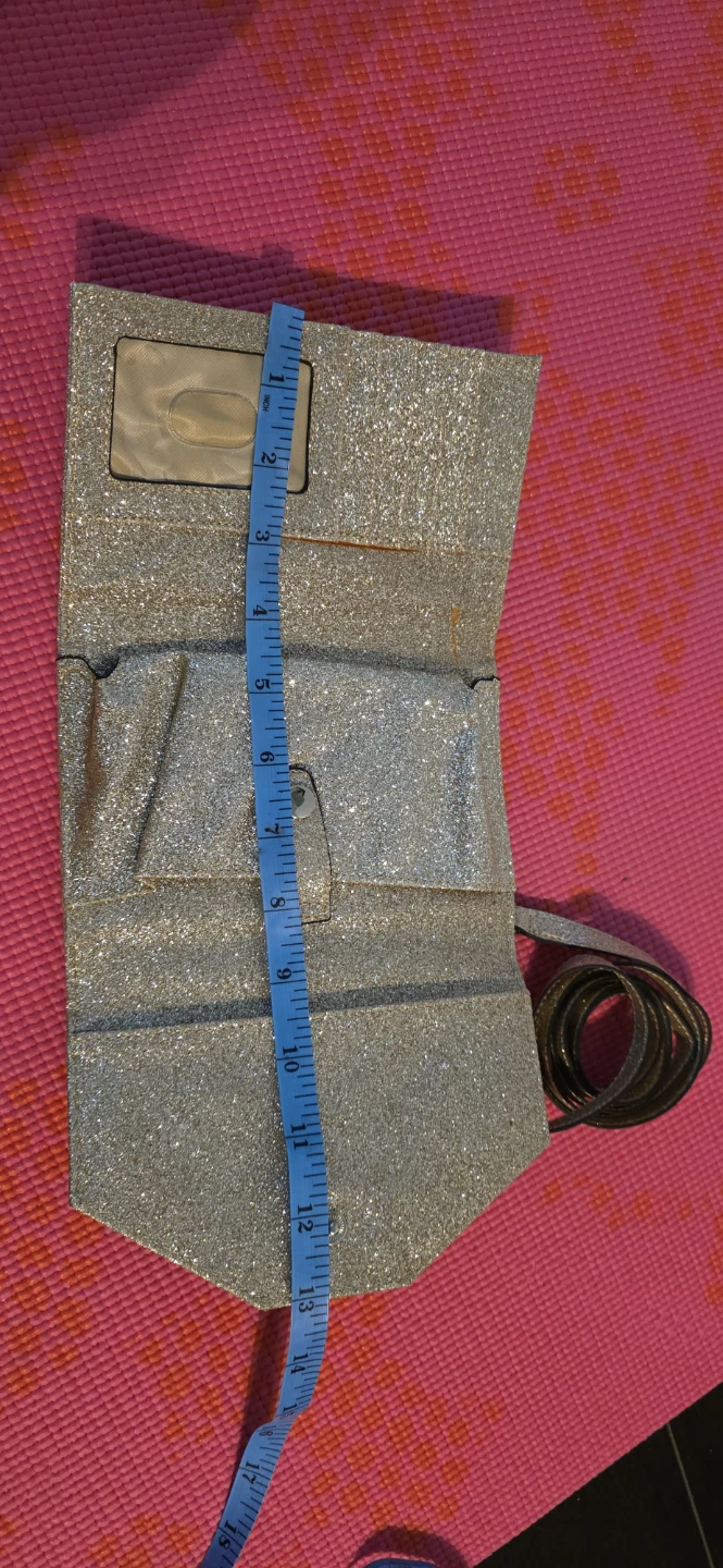 Guess Glitter Clutch/Wallet with Strap - photo 5
