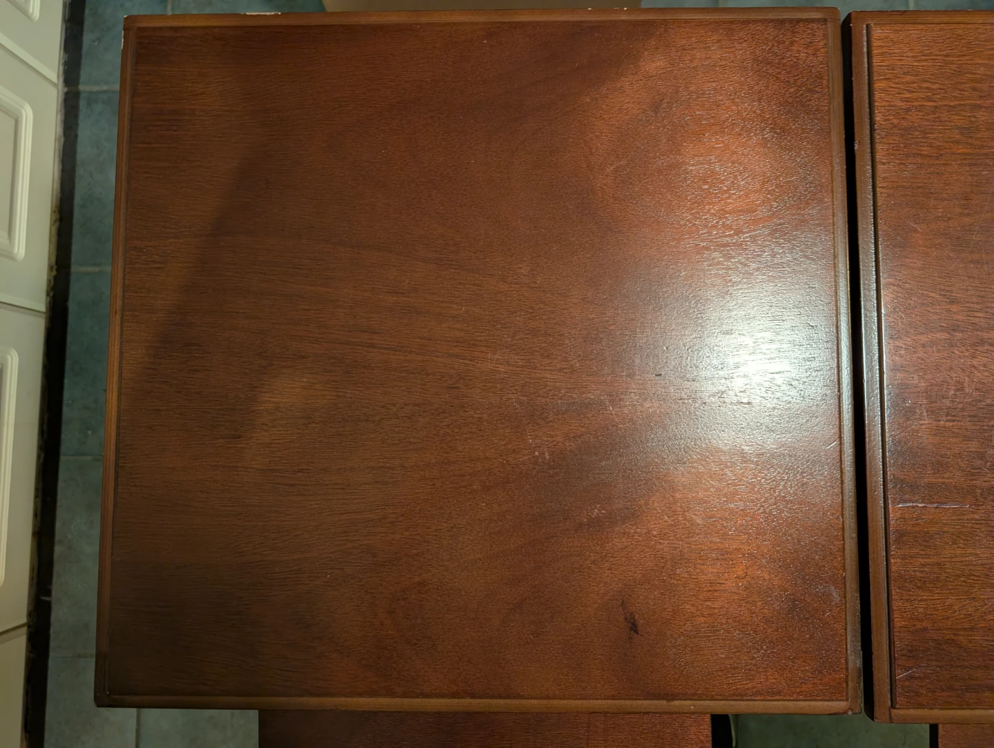 Nightstand Set with Drawer and Retractable Shelf - photo 4