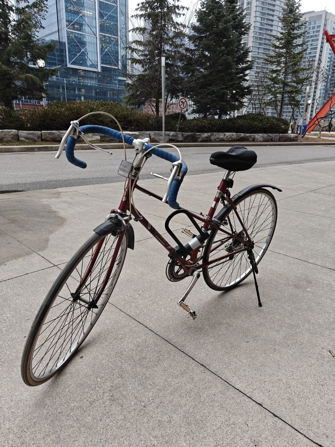 Raleigh Red Road Bike