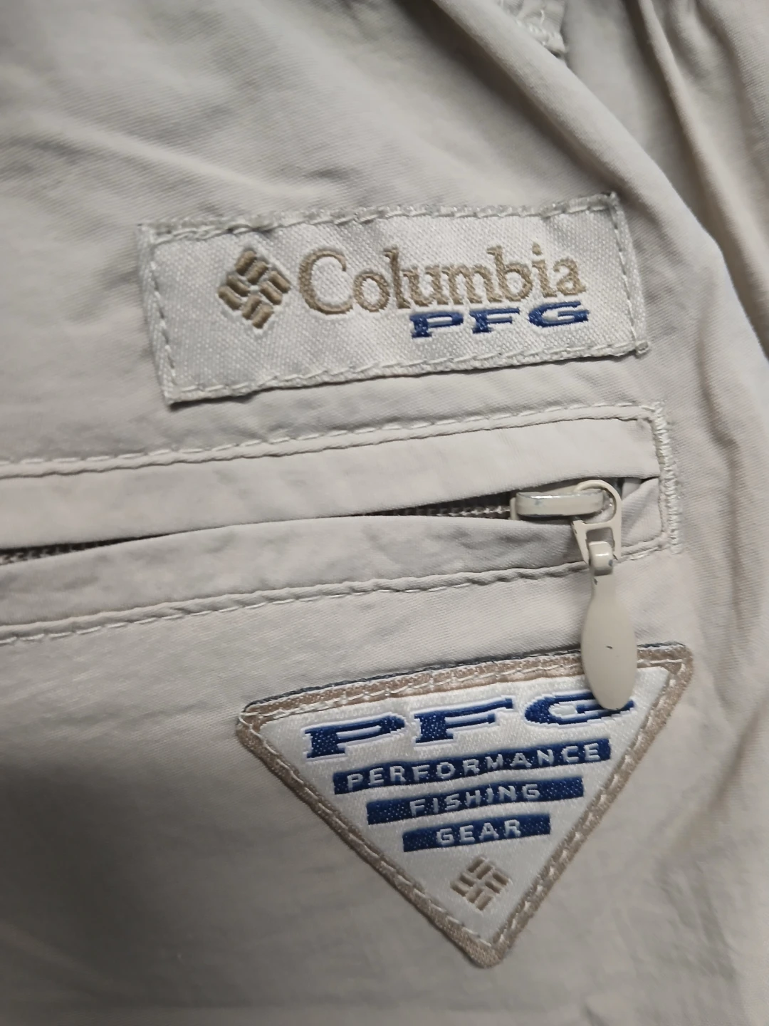 Columbia PFG Convertible Hiking Pants Size L - Beige - photo 3
