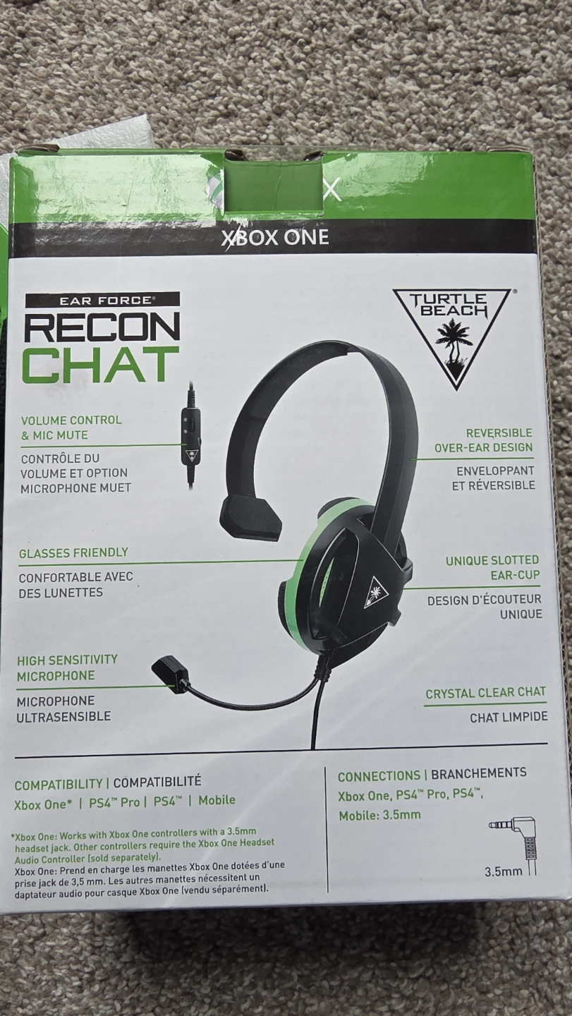 Turtle Beach Ear Force Recon Chat Headset for Xbox One - photo 3