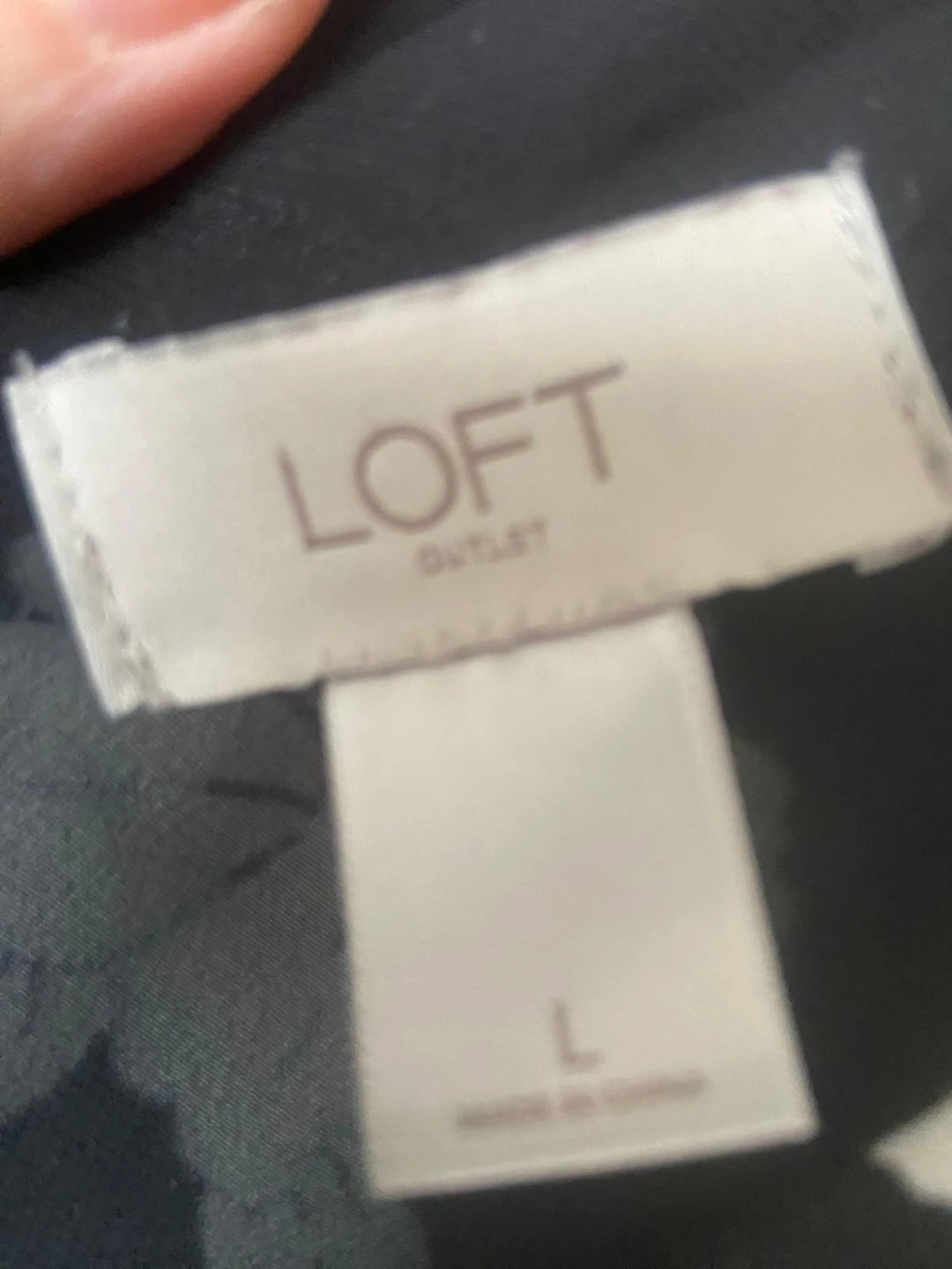 Loft Outlet Floral Jumpsuit Size L - photo 2