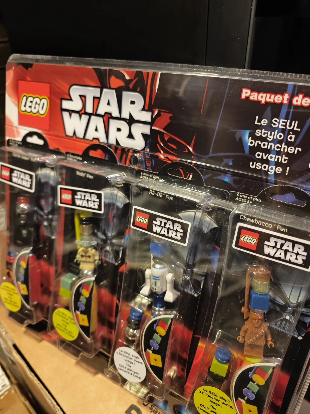 LEGO Star Wars Connect & Build 4 Pen Set - BRAND NEW - photo 3
